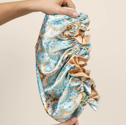 Bounce Curl Reversible Satin Hair Bonnet